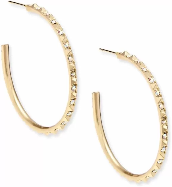 Gold Hoop Earrings 