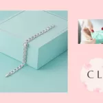 Jewelry with gift box with silver bow