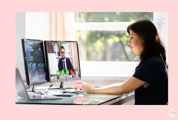 Online Meeting with the boss