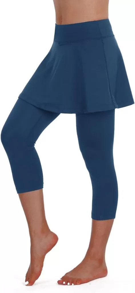 Skirt leggings blue