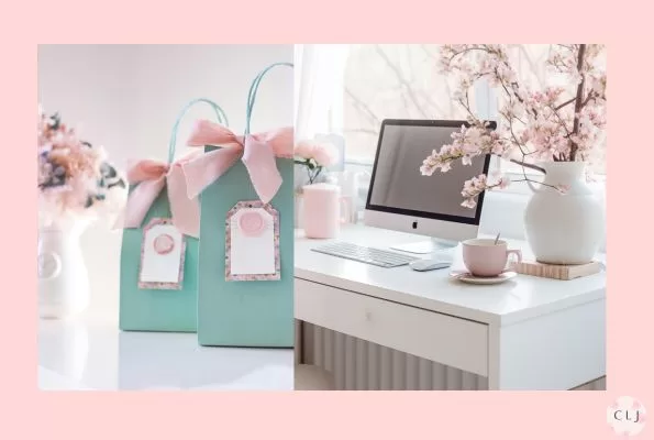 Gift bags for woman that works from home.