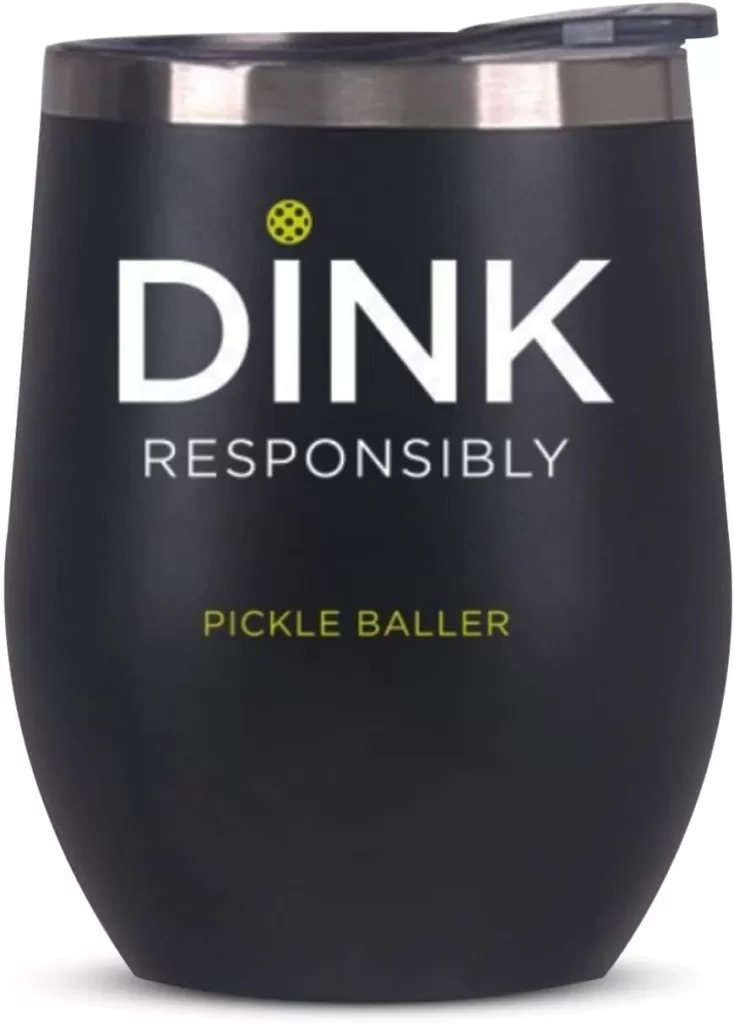 Dink Responsibly wine tumbler