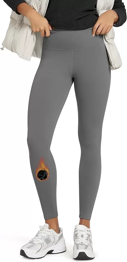 Thermal Fleece leggings in grey