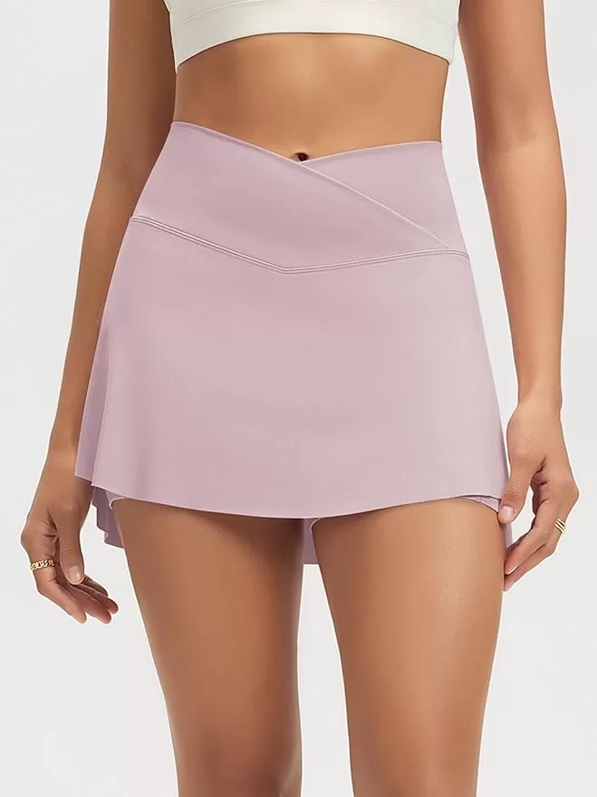 sporty ododos skirt in pink