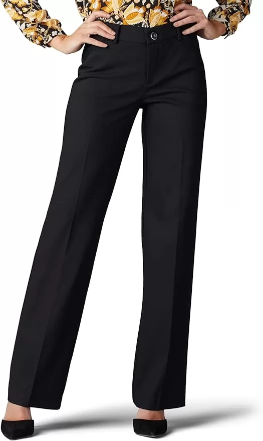 Black trouser pants for work Lee